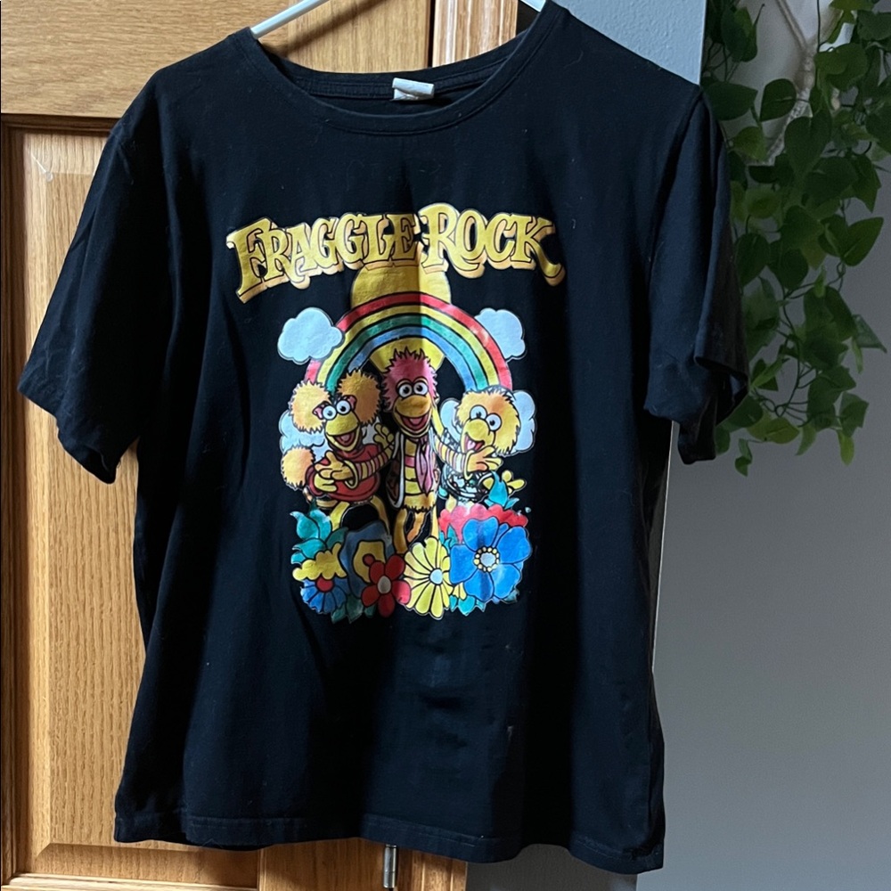 Kids Fraggle Rock Black T-Shirt